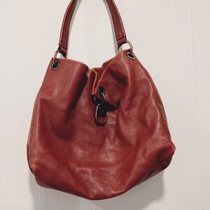 Simply Vera Vera Wang Chic Red Hobo Bag